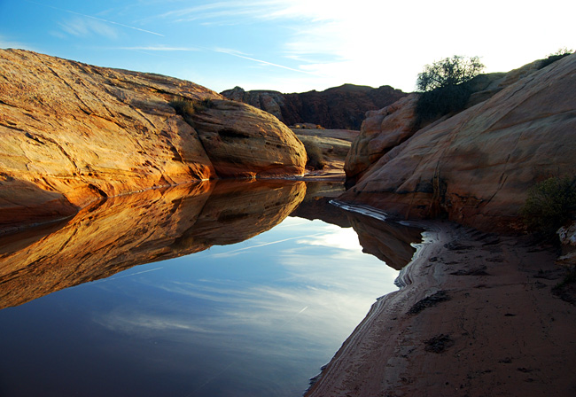 Sunset pool