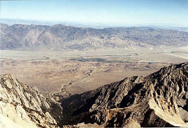 The other side of the mountain, Owens Valley.