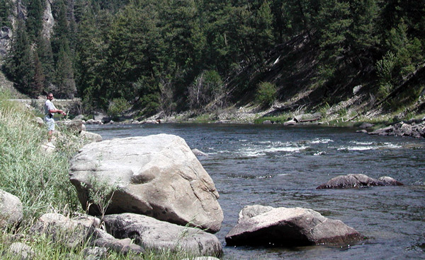 Following the Salmon River