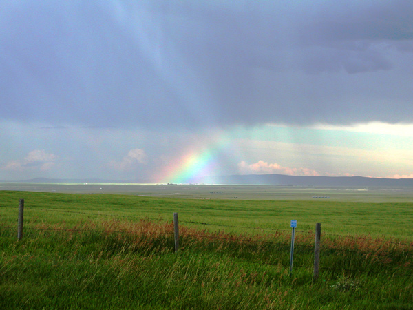 Montana border