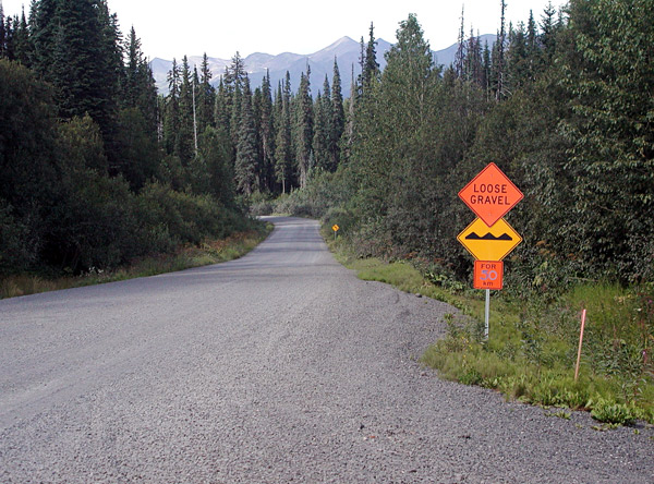 Rough road and wind indicators
