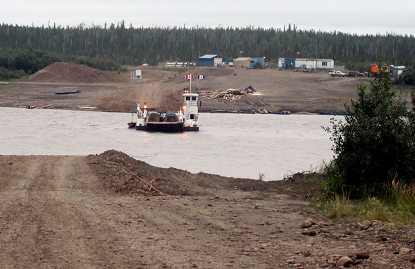 Peel River ferry
