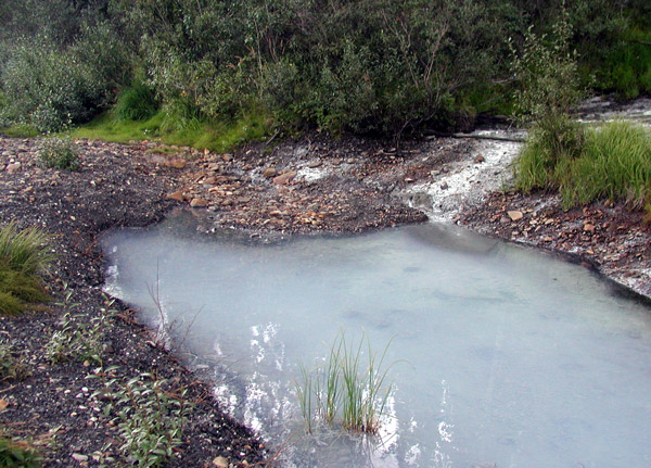 Cold mineral spring