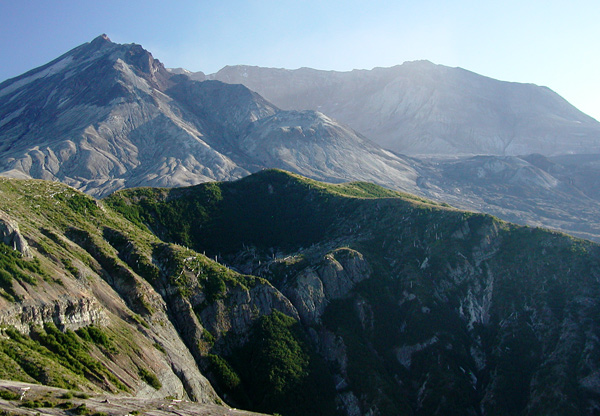 Helens crater